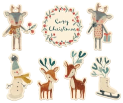 Maileg Holiday Gift Tags | 14 Pcs.