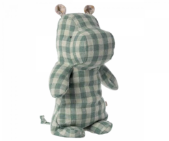 Maileg Safari Friends, Medium - Check Hippo