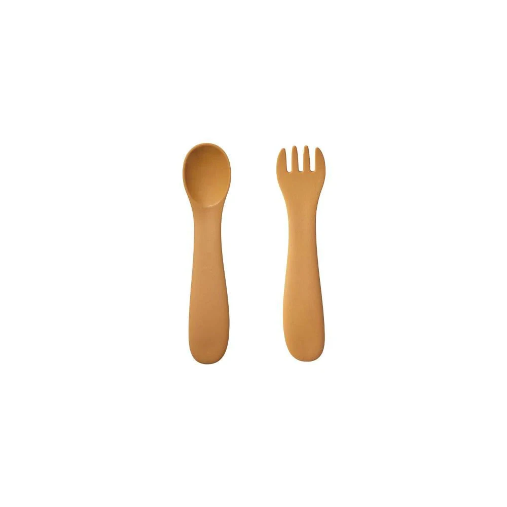 Kinto Bonbo Spoon + Fork | Yellow