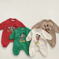 Baby Disney Christmas Romper | 4 Colors