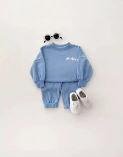 Mickey Sweat Set | Blue