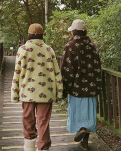 Mama's Floral Sherpa Coat | 2 Colors