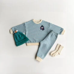 Striped Disney Sweat Set | Eeyore
