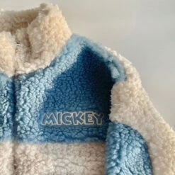 Mouse Sherpa Jacket | Blue