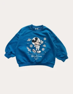 Space Mickey Crewneck | Blue