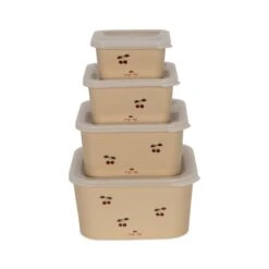 Nesting Food Container | Cherry