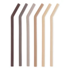 Silicone Straws - Lilac Mix