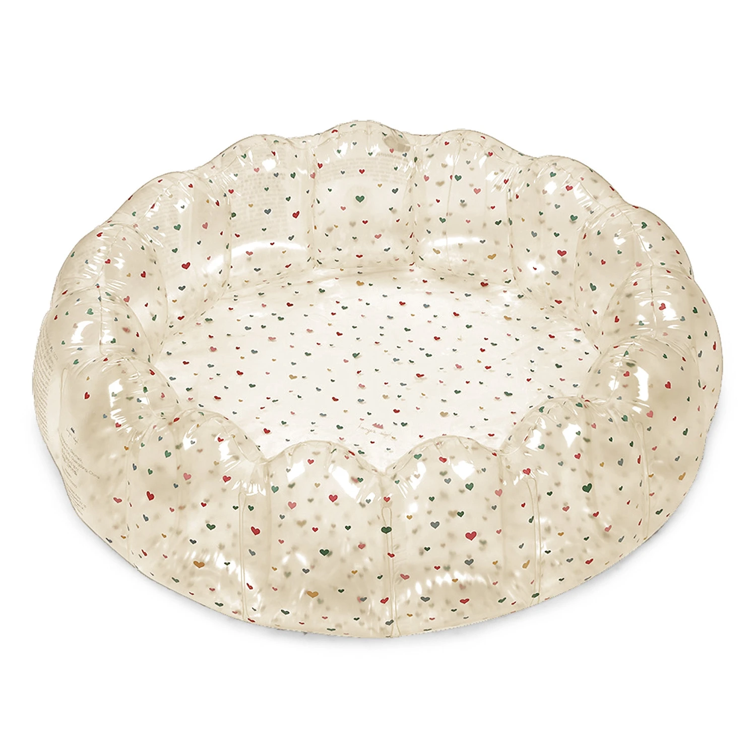 Transparent Small Shell Pool - Mon Grand Hearts