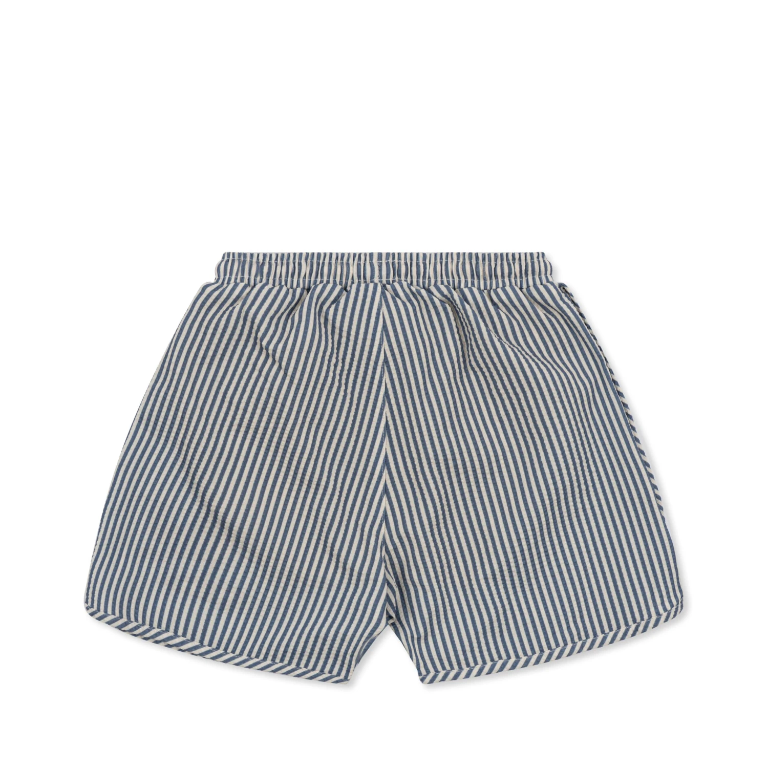 Seersucker Swim Shorts - Flint Stone - Image 3