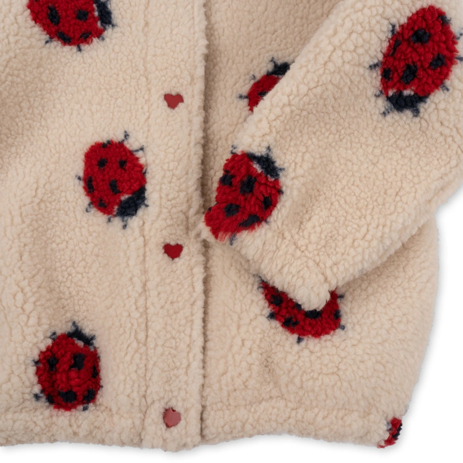 Jody Teddy Jacket | Ladybug Sand - Image 12