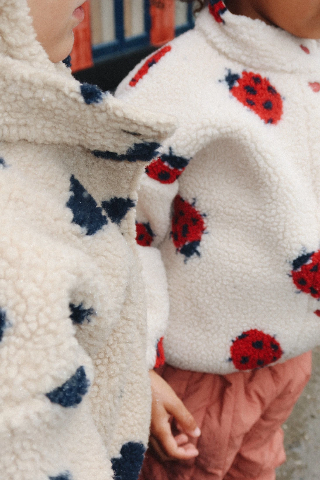 Jody Teddy Jacket | Ladybug Sand - Image 6