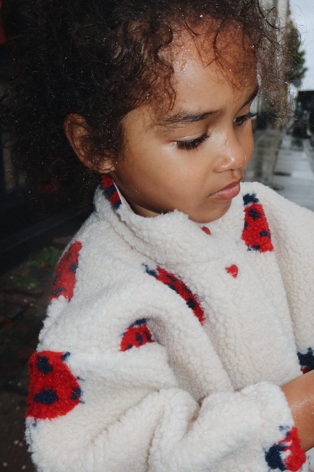 Jody Teddy Jacket | Ladybug Sand - Image 7