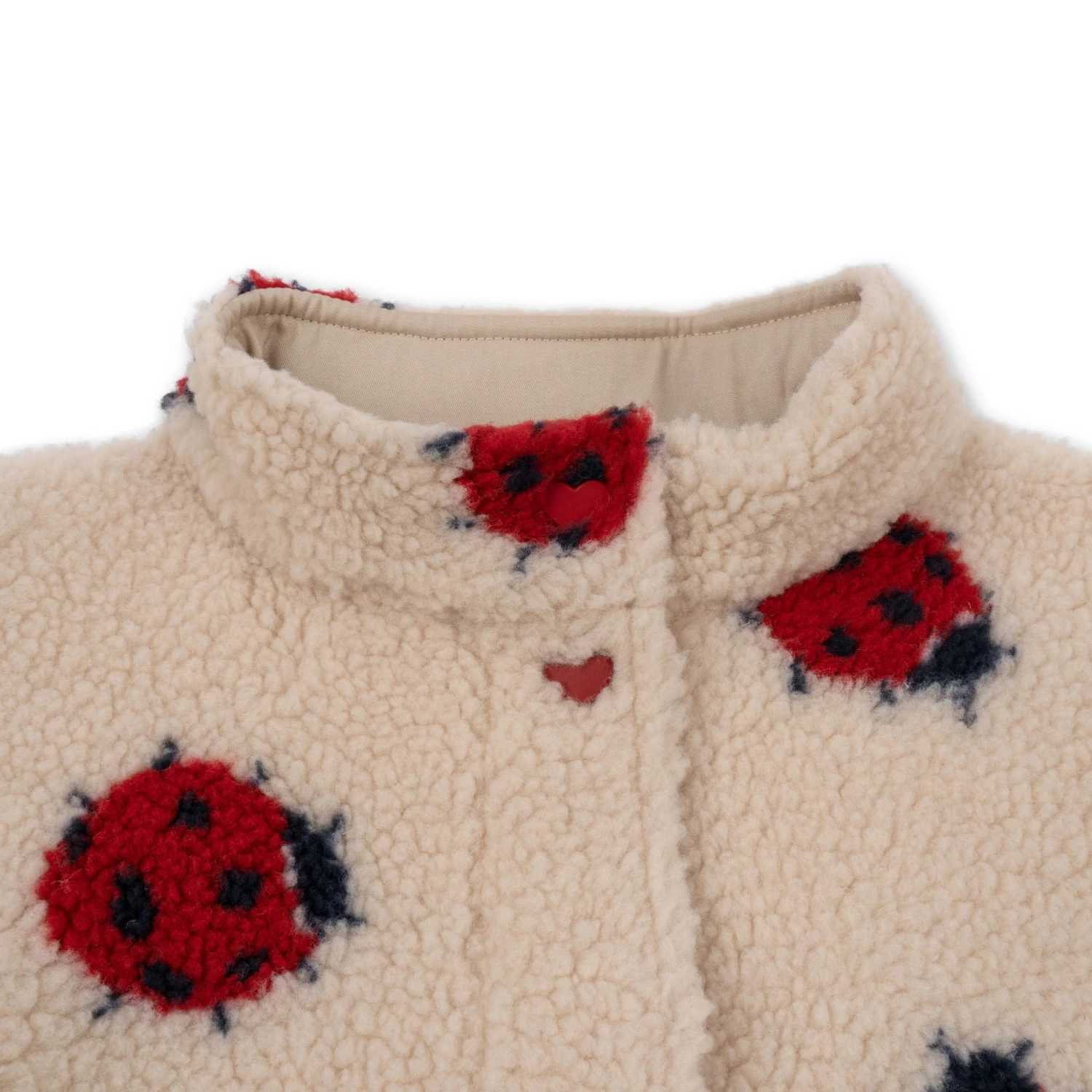 Jody Teddy Jacket | Ladybug Sand - Image 10