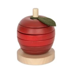 Wooden Stacking Apple