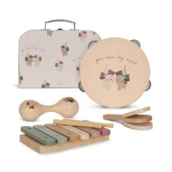Wooden Music Set | Bow Kitty