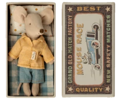 Maileg Big Brother Mouse In Matchbox