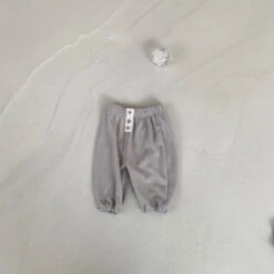 Vera Ribbed Pants - Grey