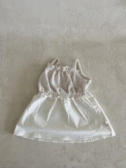 Kid's Knit Contrast Dress | Milk