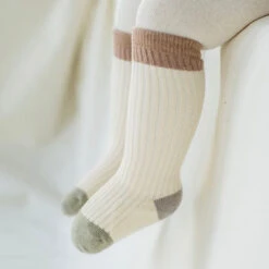 Colorblock Knee Socks
