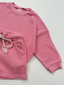 Kid's Waffle Set | Pink