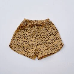 Leopard Shorties - Yellow