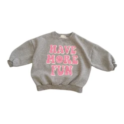 More Fun Sweatshirt - Grey