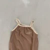 The Breakfast Club Romper - Brown