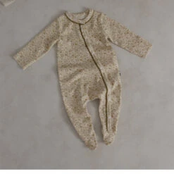 Flynn Baby Onesie - Olive