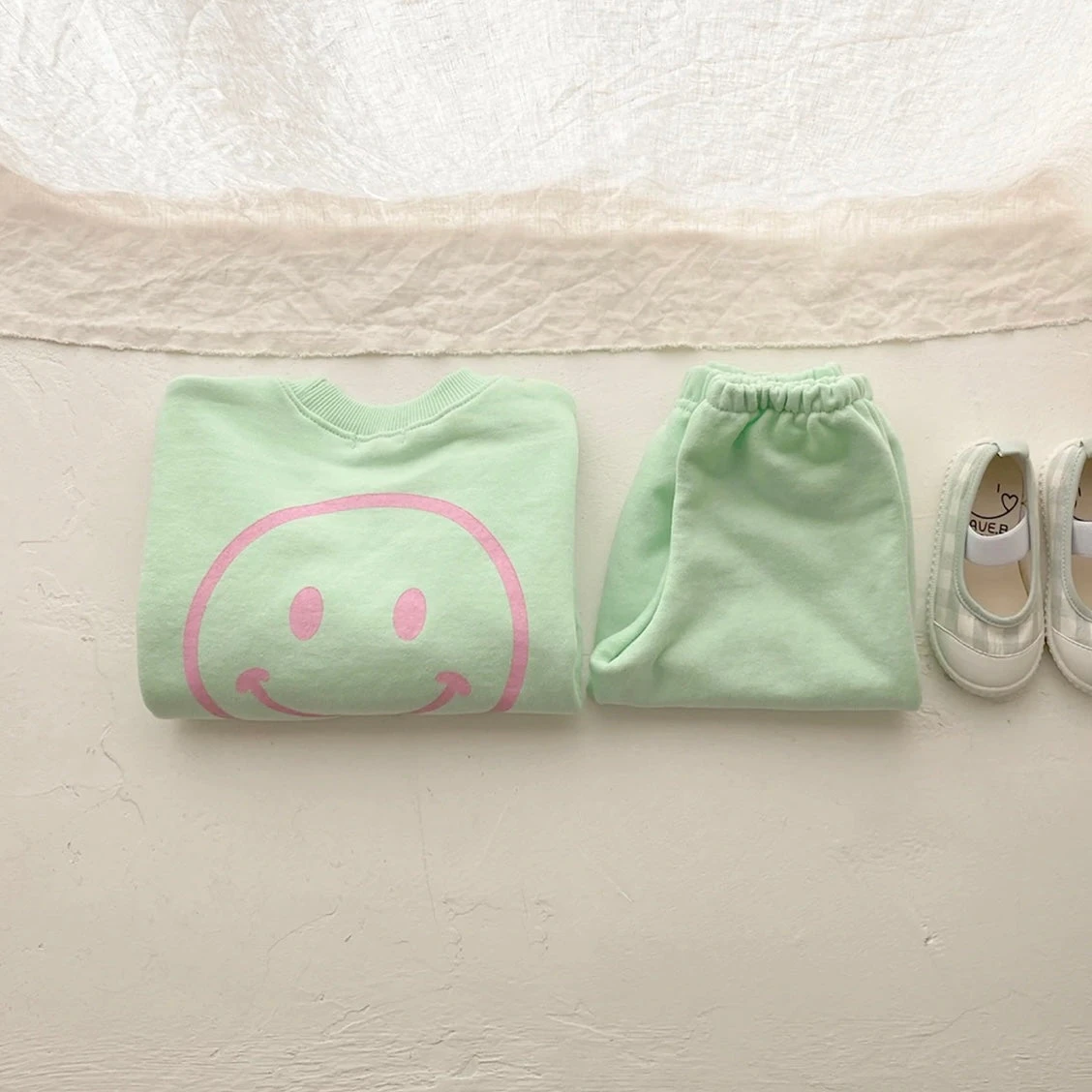 Hi Sweat Set - Mint/Pink - Image 6