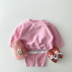 Harper Sweater Set - Pink