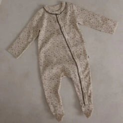 Flynn Baby Onesie - Beige