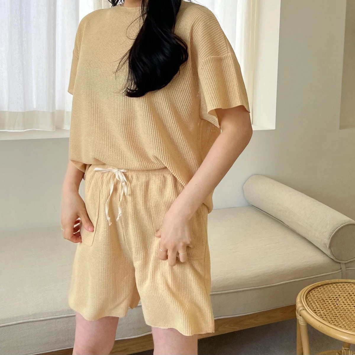 (Mama's) Hazzi Spring Lounge Set - Yellow - Image 2