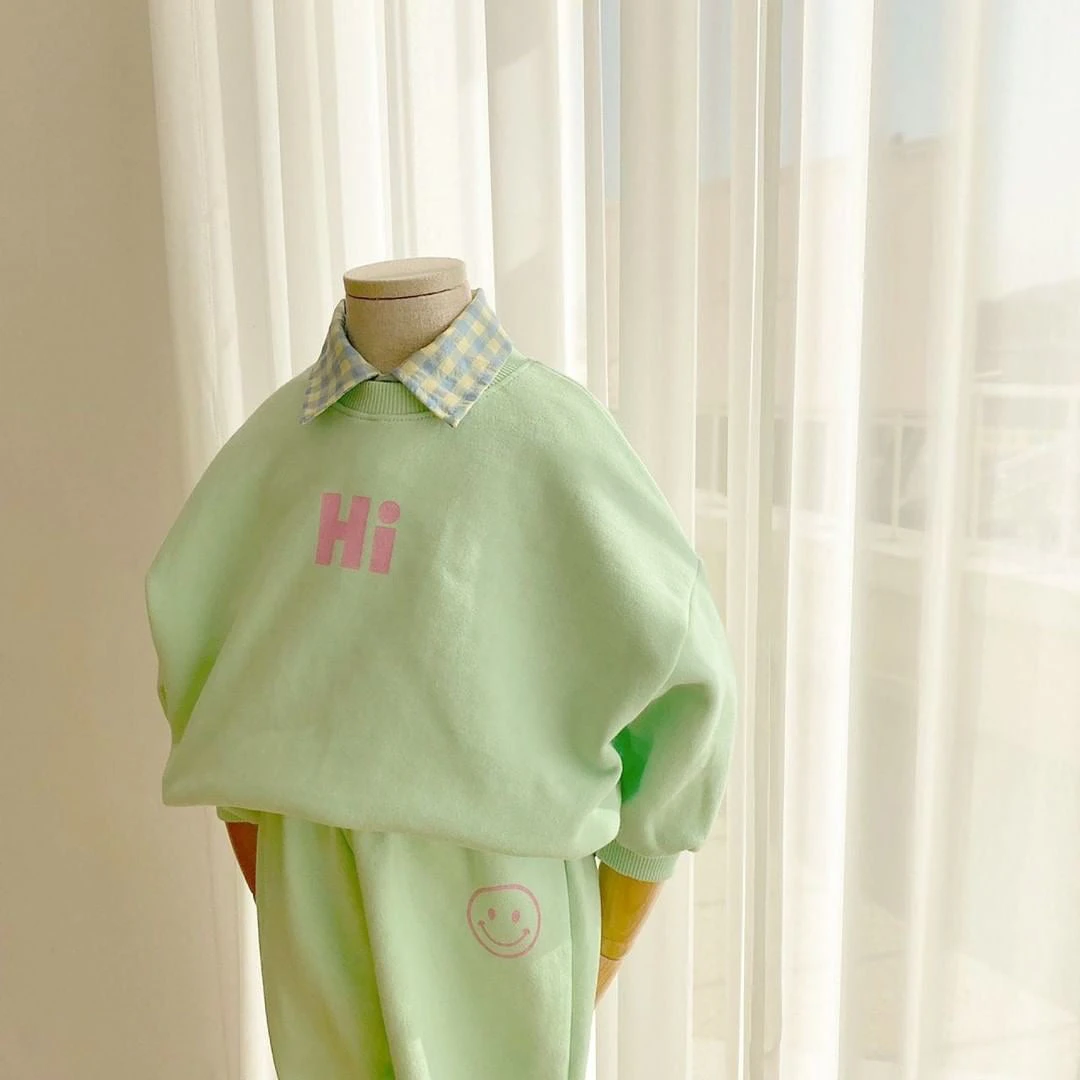 Hi Sweat Set - Mint/Pink - Image 4