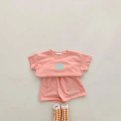Hi Shorties Set - Coral