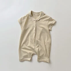 Robin Pyjama Romper - Yellow