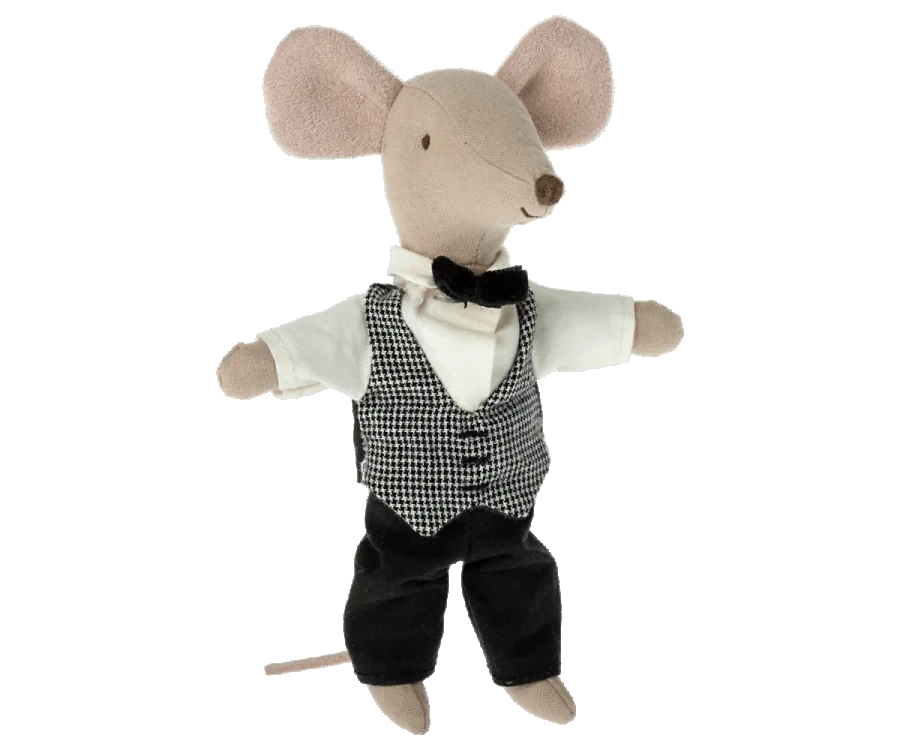 Maileg Waiter Mouse - Big Brother